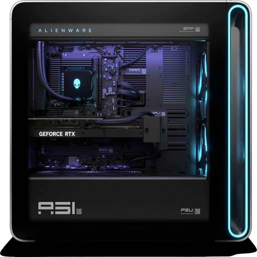 Alienware Area-51 Gaming Desktop Intel® Core™ Ultra 9 285K processor (24-Core, 76MB Total Cache, 3.7GHz to 5.7GHz)     Operating System