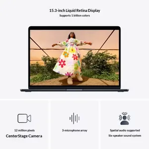 MacBook Air 15.3-inch M5 (10+10-core) Ultra-Slim Laptop with Wi-Fi 7