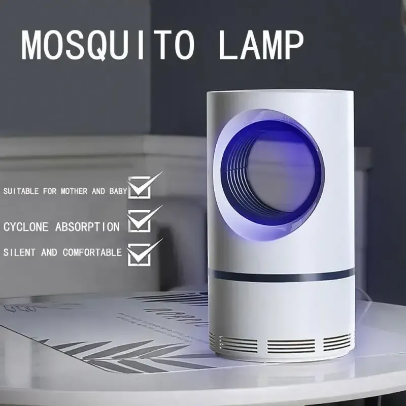 Household Rechargeable Blue LED Inhalation Anti Mosquito Lamp USB Mosquito Repellent Lamp